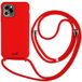 Cool iPhone 14 Pro Beschermhoes Solide Rood