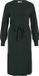 VILA VIRICKY L/S BELTED KNIT DRESS /KA - Dames - Maxi jurken - Maat L - Scarab - Lange mouw - Ronde hals - Riemsluiting - Kniehoogte - Viscose/Polyester/Polyamide - Herfst/Winter 2025