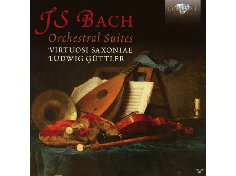 Brilliant Virtuosi Saxoniae & Ludwig Guttler - Johann Sebastian Bach: Orchestral Suites CD