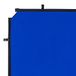 Manfrotto EzyFrame Achtergrond Opvouwbaar Foto/Video Groot Formaat - 2 x 2,3 m - Chroma Key Blauw