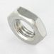 Écrou hexagonal bas HM/contre-écrou Inox A4 M24 pas fin pas de 200 - 5 pièces