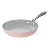 CIARRA Beyond keramische koekenpan met antiaanbaklaag, niet giftig, 26 cm PTFE & PFOA-vrij, ovenbestendig, compatibel met alle kookplaten, roze CAFP26-P