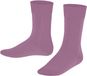 FALKE Comfort Wool eenkleurig wol sokken kinderen roze - maat 19-22