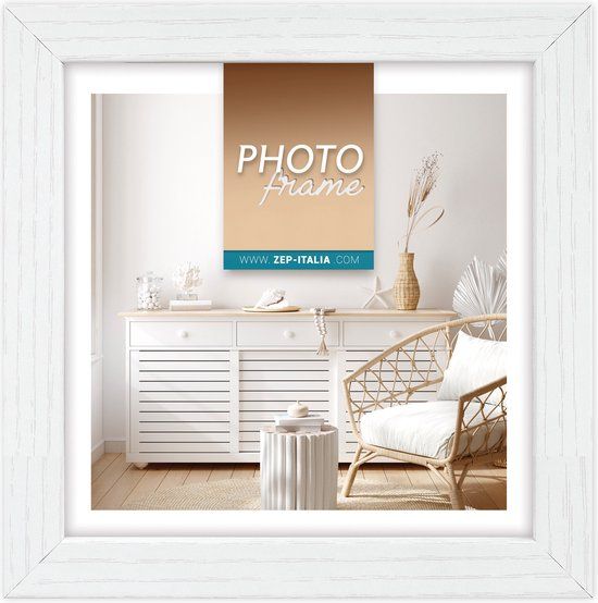 ZEP Vivan 3 fotolijst - 15x15 cm - Wit