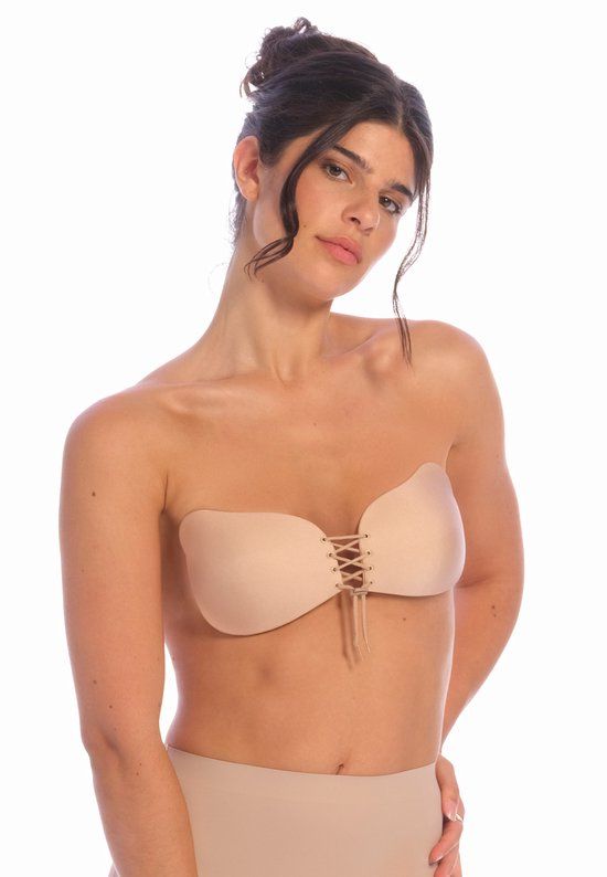 Perfect Secrets MAGIC Bodyfashion Perfect Secrets Boost Bra Plakbeha Cappuccino Maat D