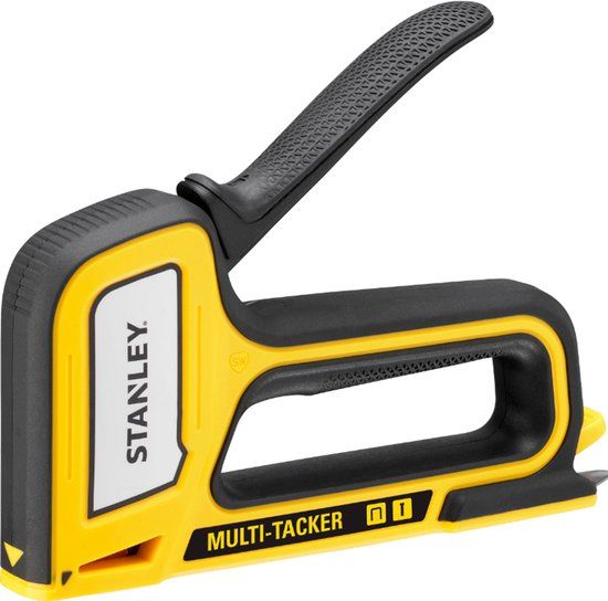 Stanley STHT70440-0 Handtacker 2-in-1 Zwart, Zilver, Geel