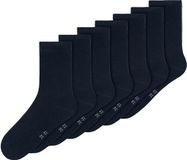 NAME IT - NKNSOCK 7P SOLID NOOS - Unisex - Sokken - Dark Sapphire - Maat 31/33