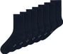 NAME IT - NKNSOCK 7P SOLID NOOS - Unisex - Sokken - Dark Sapphire - Maat 31/33