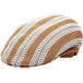 Kangol Baret Resort Stripe 504 L Polyester Unisexe Caramel Rustique Multi