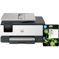 HP OfficeJet Pro 8124e + Extra Cartridges Set