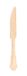 Garcia de Pou Classic messen, 20 cm, hout, natuurlijk