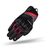 SHIMA RUSH Motorhandschoenen, ademend, versterkt, stad, zomer, touchscreen-handschoenen met enkelbescherming, pols- en vingerschokdemper (heren, rood, XL)