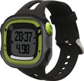 kwmobile horlogebandje geschikt voor Garmin Forerunner 10 / 15 (L Size model) polsband - Smartwatch bandje van TPU - Activity tracker horloge band in zwart
