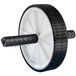 Virtufit Dubbel Buikspierwiel - Ab Wheel - Zwart