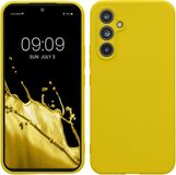 kwmobile Samsung Galaxy A54 5G hoesje - TPU back cover - Stralend geel