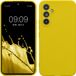 kwmobile Samsung Galaxy A54 5G hoesje - TPU back cover - Stralend geel