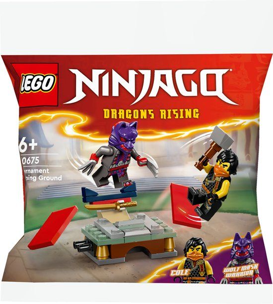LEGO Ninjago 30675 Toernooi Trainingsveld - Bouwset met 2 Minifiguren