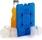 Arte r Koelelementen extra plat - blauw - 11 x 2 x 16 cm - Koelblokken - voor koeltas/koelbox