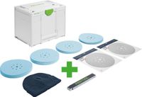 Festool Schuurmiddelset granaat SYS-STF D225 | Systainer met 110 schuurschijven P80-P320