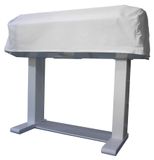 Housse de protection pour centrale vapeur, 85 cm, en coton, blanc