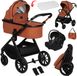Lionelo Layla 3-in-1 Kinderwagen met Reiswieg Buggy & Autostoel i-Size