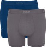 Sloggi SLG Base Short C2P Heren Onderbroek - Grijs Blauw