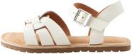 Next - Meisjes - Leren geweven sandalen - Wit