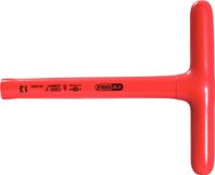 KS Tools 117.1778 T-greep steeksleutel met veiligheidsisolatie, 18x200 mm