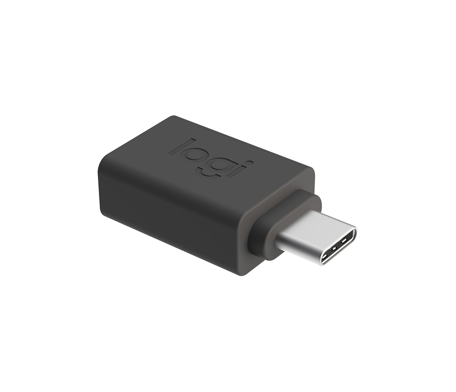 Logitech Logi USB-C naar USB-A Adapter - Grafiet