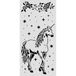 Stamperia - Thick Stencil for Scrapbooks, Albums, Cards, Bullet Journals, and More, Flexible Material, Easy to Clean, Perfect for Crafts and Gifting (Wonderland, Unicorn)