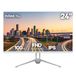 Nilox NXM24FHD100W computer monitor 60,5 cm (23.8") Full HD LED Wit