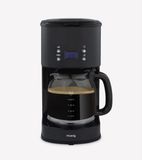 HKoeNIG Programmeerbaar koffiezetapparaat - MG32 - 1,5 L (12 kopjes) - 1000 W - LCD scherm - Warmhouden - Zwart en RVS