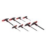Amazon Basics Inbussleutelset, met T-greep, 8 delen, 2-10 mm