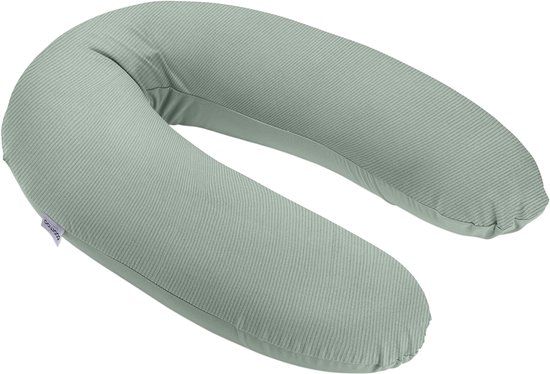 Doomoo Buddy - Voedingskussen - Zwangerschapskussen - Zijslaapkussen - Corduroy Green