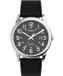 Timex Easy Reader Classic TW2Y12800 Horloge - Leer - Zwart - Ø 38 mm