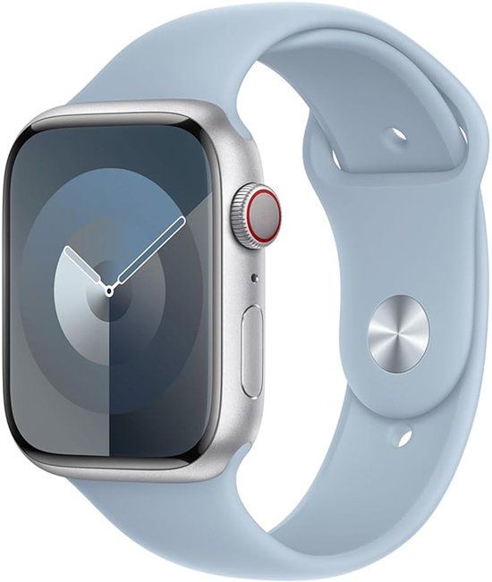 Apple Sport Band voor de Apple Watch | 44/45/46/49 mm - Maat S/M - Light Blue