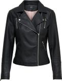 ONLY ONL GEMMA FAUX LEATHER BIKER OTW NOOS Veste femme - Taille 34