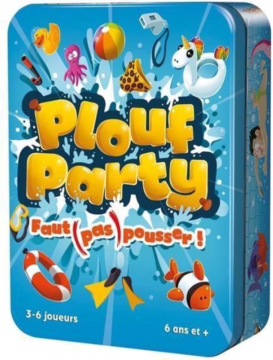 Asmodee Plouf Party Asmodee – gezelschapsspel – familiespel