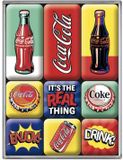 Nostalgic Art Merchandising Coca Cola - Pop Art Magneet Set