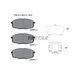 Textar Kit de plaquettes de frein, frein à disque 2205203 Hyundai 58101j9a50