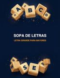 Sopa de Letras Clásica Letra Grande para Mayores