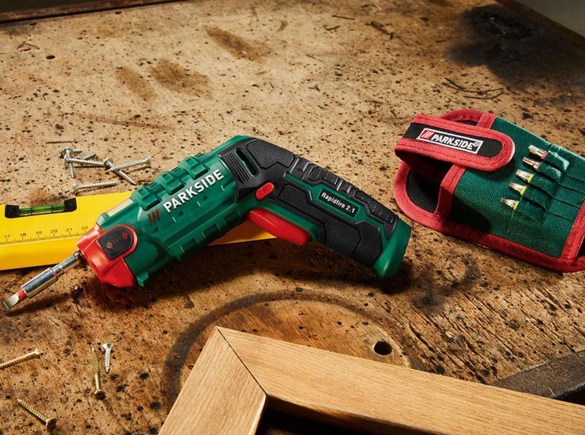 PARKSIDE® Accu-schroevendraaier - 3,6 V (1,5 Ah) - inclusief 14 bits - met led lamp