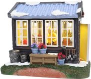 Santaville Serre de jardinage avec LED Polyrésine 16cm