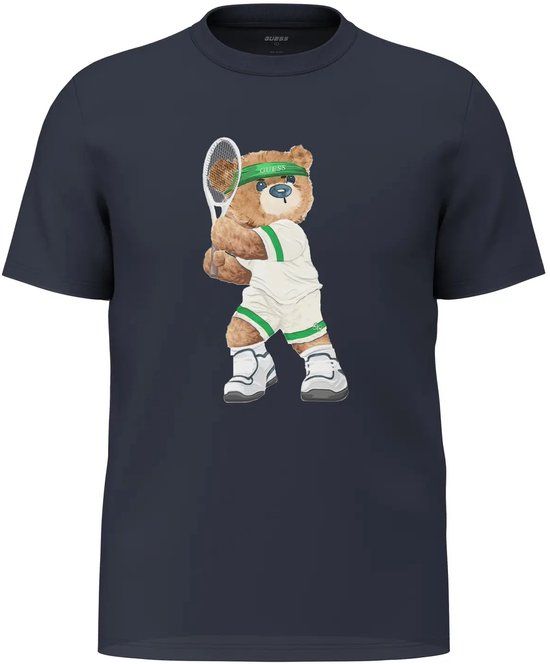 Guess T-shirt Berry Navy Sea M