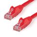 StarTech.com Cat6 patchkabel met snagless RJ45 connectors – 5 m, rood