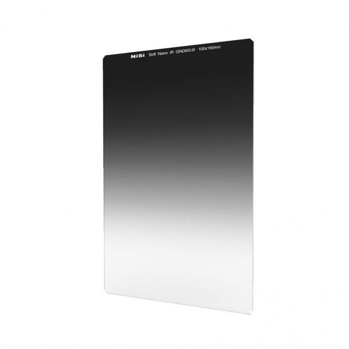 NiSi Soft Nano iR GND8 (0,9) 100x150mm 3 Stop Graustufenfilter