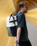Hedgren Trip M P Reiserugzak 15,6 inch met RFID-bescherming – Middelgroot – Grey/Olive