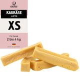 Kauies Luchtige kauwkaas, 100% natuurlijke kaasstandaard voor honden, van koemelk, eiwitrijk, lactosevrij, glutenvrij, ideaal voor puppy's en senioren, Made in Germany, maat XS (4 x 25 g) tot 4 kg
