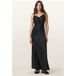 AllSaints Robe longue Alexia Noir