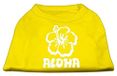 Mirage Aloha Bloemenprint Hemd, Groot, Geel